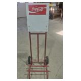 Coca-Cola Advertising Display Hand Truck