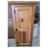 Rustic Wood Jelly Cabinet 13 in. X 23 in. X 51