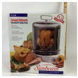 Sunbeam Carousel Rotisserie With Cookbook