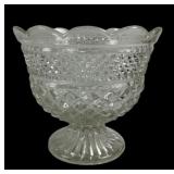 Large Wexford Footed Pedestal Centerpiece Bowl