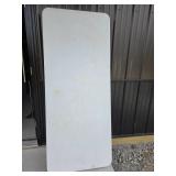 6 FT Plastic Folding Table With Metal Frame