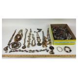 Costume Jewelry Necklaces, Bracelets, Earrings