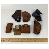 Leather Gun Holsters and Pouches