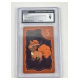 Pokï¿½mon Vulpix graded 9