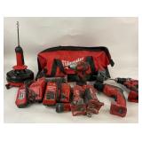 Milwaukee Power Tools,Chargers, Missing Batteries