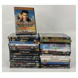 DVD Movies Featuring Top Gun, The Godfather, Elf,