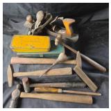 Woodworking Tools, Hand Planes, Hammers