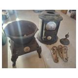 Cast Iron Parlor Stoves With Accessories