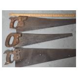 Hand Saws with Wooden Handles