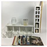 Glassware, Small Ceramics, Reminisce Magazines