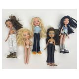Bratz Doll Collection: 5 Dolls
