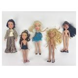 Bratz Doll Collection: 5 Dolls
