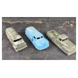Metal Toy Trucks Gasoline Tanker Pickup