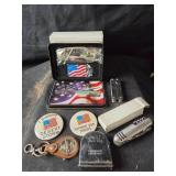 Military-Themed Memorabilia and Pocket Tools