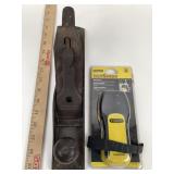 Stanley Hand Plane & IntelliSensor Stud Finder