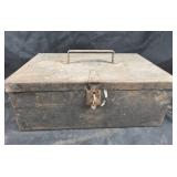 Metal Storage Box With Handle and Latch