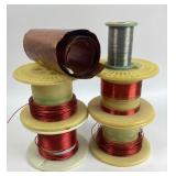 Copper Rolls, Red Enameled Wire, Jelliff Alloy 45