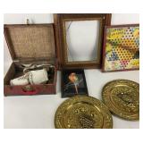 Decorative Plates, Roller Skates, Chinese Checkers