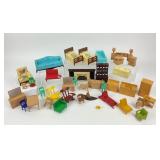 Miniature Doll House Furniture Collection