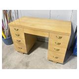 MCM wood writing desk