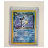 Pokï¿½mon vintage Dark Blastoise card