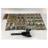 Stereoscope Viewer With Hand-Colored Stereoview Ca