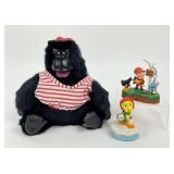 Gemmy Singing Gorilla Works & Musical Looney