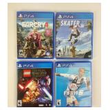 PS4 Game Collection: Lego Star Wars, Farcry4,