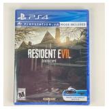 Sealed PS4 Resident Evil Biohazard Game