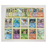 25 Pokï¿½mon vintage cards