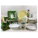 Ceramic Tableware, Milk Glass, Figurines, Oneida S