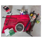 Craftsman Mat, Chevrolet Hubcap, Automotive Tools