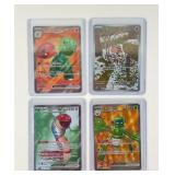 4 Pokï¿½mon full art cards
