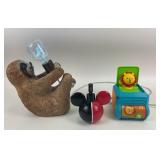 Sloth Lamp, Mickey-Shaped Dispenser, ï¿½Fisher Price