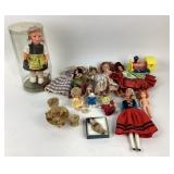 Goebel Doll, Porcelain Doll, Wooden Miniatures, Do