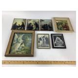 Framed Artwork Silhouettes, Angel, Photography