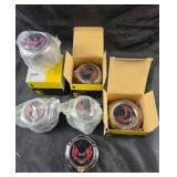 OER Pontiac Snowflake Wheel Center Caps