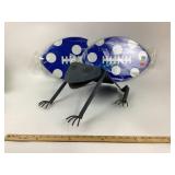 Metal Frog Sculpture, Football Placemats