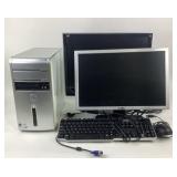 Dell Desktop Computer With Monitors