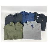 5 U.S. Polo Assn. Quarter-zip Sweatshirts Men's
