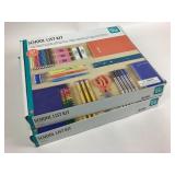 (2) Pen+Gear School List Kits, 67 Pieces