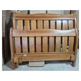 Richardson Brothers Company Queen Wood Headboard