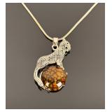 .925 Sterling Silver stamped Necklace 3.60g TW