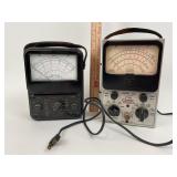 Simpson Analog Multimeter & EICO Electronic Voltme