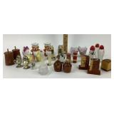 Salt And Pepper Shakers Including Animal Designs
