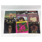 10 vinyl records: The Kinks, Steppenwolf, Shanana