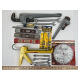 Craftsman Wrenches, Ridgid Pipe Wrench, Stanley Le