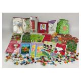 Disney Doorables & Large Hallmark Greeting Cards