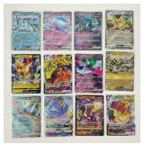 12 Pokï¿½mon holographic cards