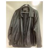 Croft & Barrow Black Leather Jacket XL
